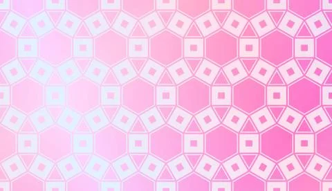 Modern Pattern With Curved Line. Geometric Elements. Blurred Gradient Backgro 스톡 일러스트
