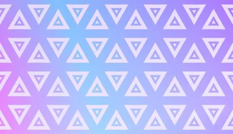 Modern Pattern With Curved Line. Geometric Elements. Blurred Gradient Backgro Stockillustratie