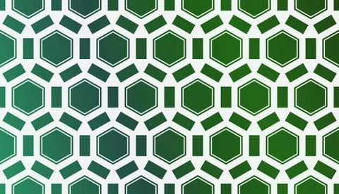 Modern Pattern With Curved Line. Geometric Elements. Blurred Gradient Backgro Stockillustratie