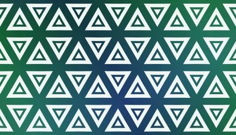 Modern Pattern With Curved Line. Geometric Elements. Blurred Gradient Backgro Stockillustratie