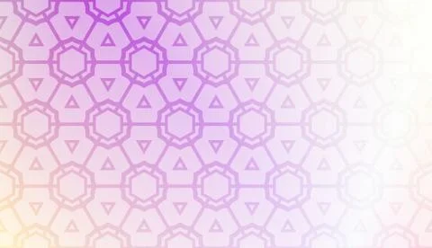 Modern pattern with curved line. Triangles, line, geometric elements. Vector  イラスト素材