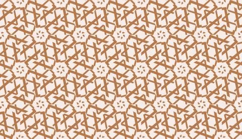 Modern pattern with curved line. Triangles, line, geometric elements. Vector  Stockillustratie