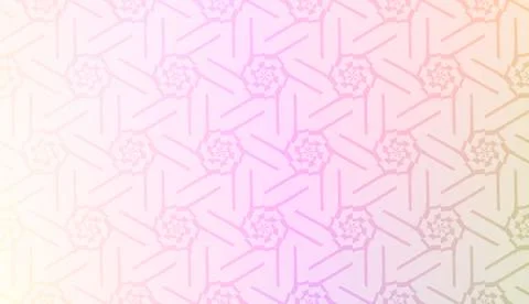 Modern pattern with curved line. Triangles, line, geometric elements. Vector  イラスト素材