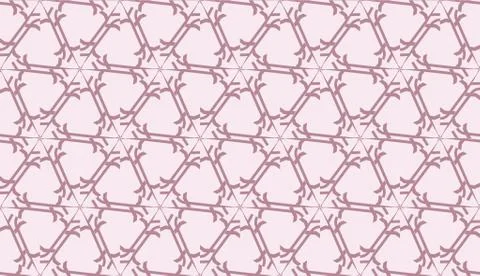 Modern pattern with curved line. Triangles, line, geometric elements. Vector  库存插图