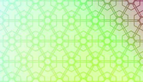 Modern pattern with curved line. Triangles, line, geometric elements. Vector  Illustrazione stock