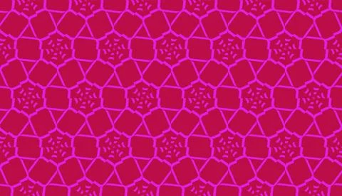 Modern pattern with curved line. Triangles, line, geometric elements. Vector  Stockillustratie