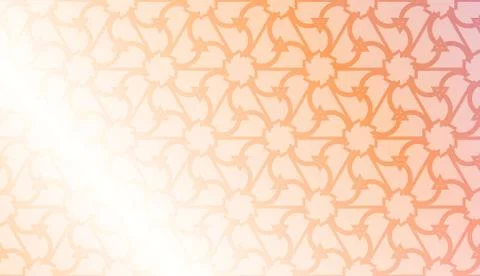 Modern pattern with curved line. Triangles, line, geometric elements. Vector  Illustrazione stock