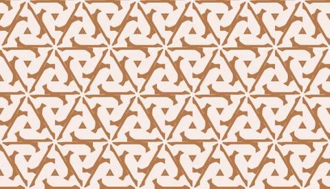 Modern pattern with curved line. Triangles, line, geometric elements. Vector  库存插图