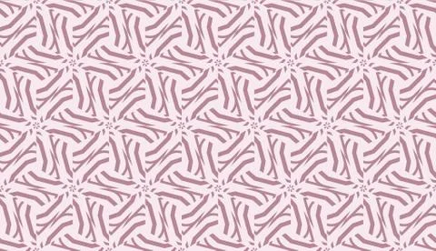 Modern pattern with curved line. Triangles, line, geometric elements. Vector  Illustrazione stock