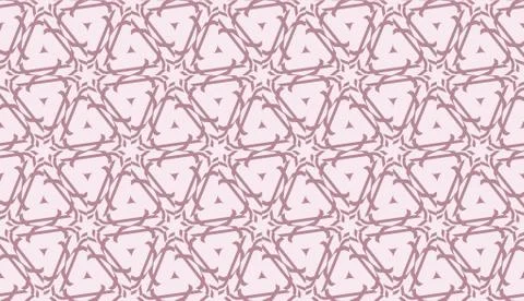 Modern pattern with curved line. Triangles, line, geometric elements. Vector  Stock Illustration