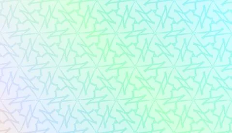 Modern pattern with curved line. Triangles, line, geometric elements. Vector  Stock Illustration