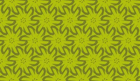 Modern pattern with curved line. Triangles, line, geometric elements. Vector  Stock Illustration