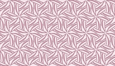 Modern pattern with curved line. Triangles, line, geometric elements. Vector  イラスト素材