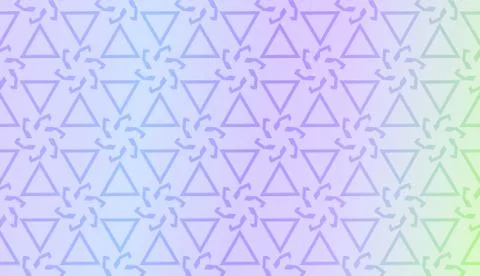 Modern pattern with curved line. Triangles, line, geometric elements. Vector  Illustrazione stock