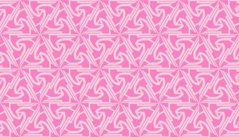 Modern pattern with curved line. Triangles, line, geometric elements. Vector  Illustrazione stock