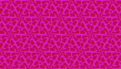 Modern pattern with curved line. Triangles, line, geometric elements. Vector  Illustrazione stock