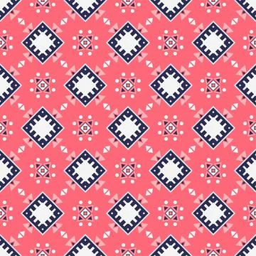 Modern pattern ornament. Abstract shape seamless design ready for print Stock Illustration