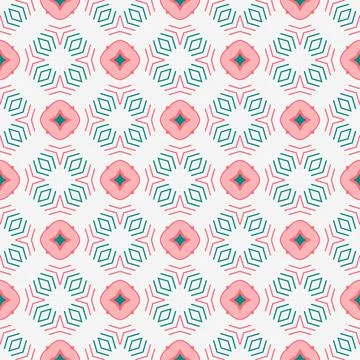 Modern pattern ornament. Abstract shape seamless design ready for print Stock Illustration