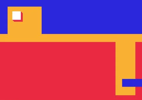 Modern pattern from rectangular shapes Stock Illustration