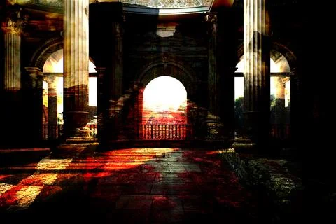 Modern pattern studies, manipulation background イラスト素材