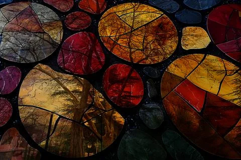 Modern pattern studies, manipulation background イラスト素材