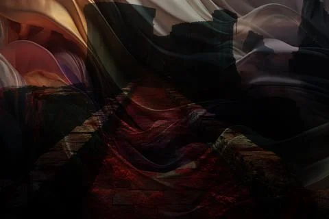 Modern pattern studies, manipulation background Stock Illustration