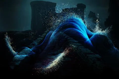 Modern pattern studies, manipulation background Stock Illustration