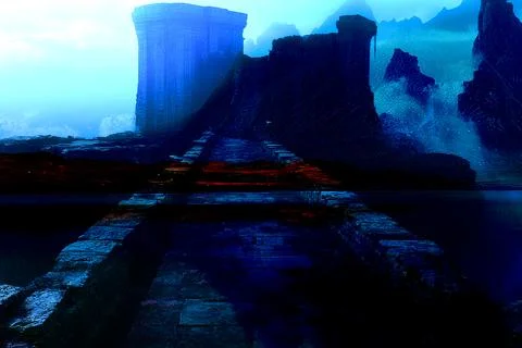 Modern pattern studies, manipulation background Stock Illustration