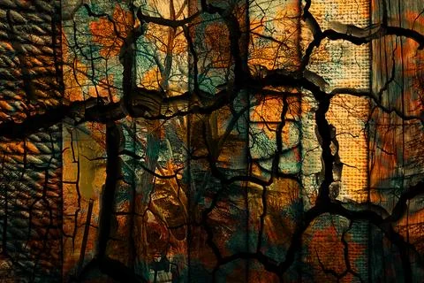 Modern pattern studies, manipulation background Stock Illustration