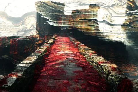 Modern pattern studies, manipulation background 스톡 일러스트