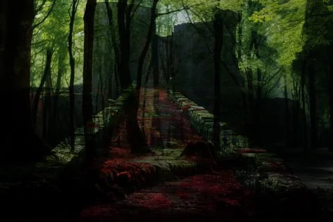 Modern pattern studies, manipulation background イラスト素材