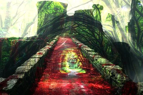 Modern pattern studies, manipulation background イラスト素材