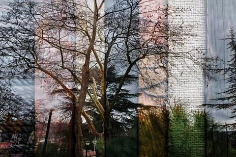 Modern pattern studies, manipulation background 스톡 일러스트