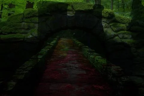 Modern pattern studies, manipulation background Stock Illustration