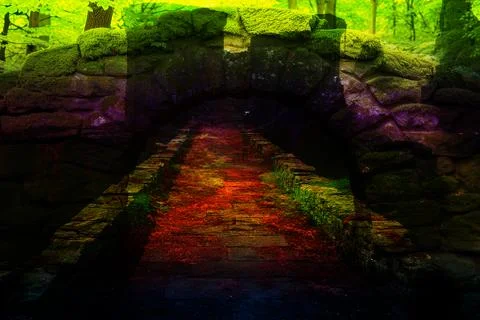 Modern pattern studies, manipulation background イラスト素材