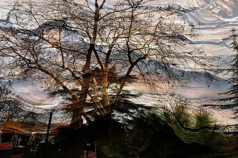 Modern pattern studies, manipulation background Stock Illustration