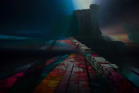 Modern pattern studies, manipulation background 스톡 일러스트