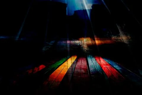 Modern pattern studies, manipulation background Stock Illustration