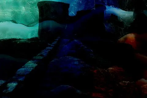 Modern pattern studies, manipulation background Stock Illustration