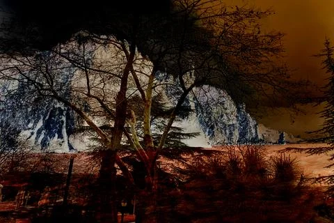 Modern pattern studies, manipulation background Stock Illustration