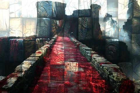 Modern pattern studies, manipulation background Stock Illustration