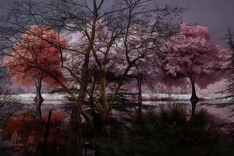 Modern pattern studies, manipulation background Stock Illustration