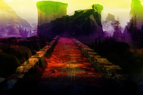 Modern pattern studies, manipulation background Stock Illustration