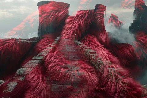 Modern pattern studies, manipulation background イラスト素材