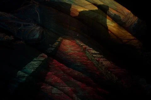 Modern pattern studies, manipulation background 스톡 일러스트