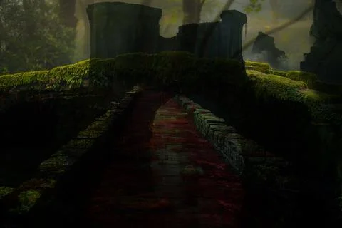 Modern pattern studies, manipulation background Illustrazione stock