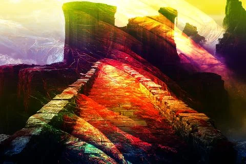 Modern pattern studies, manipulation background 스톡 일러스트