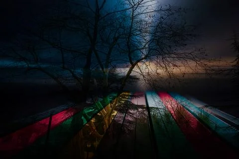 Modern pattern studies, manipulation background Stock Illustration