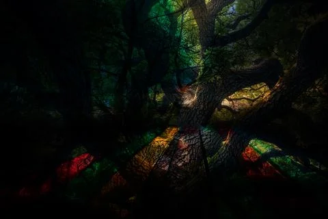 Modern pattern studies, manipulation background Stock Illustration