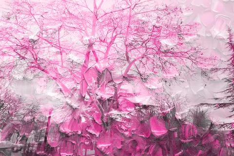 Modern pattern studies, manipulation background Stock Illustration